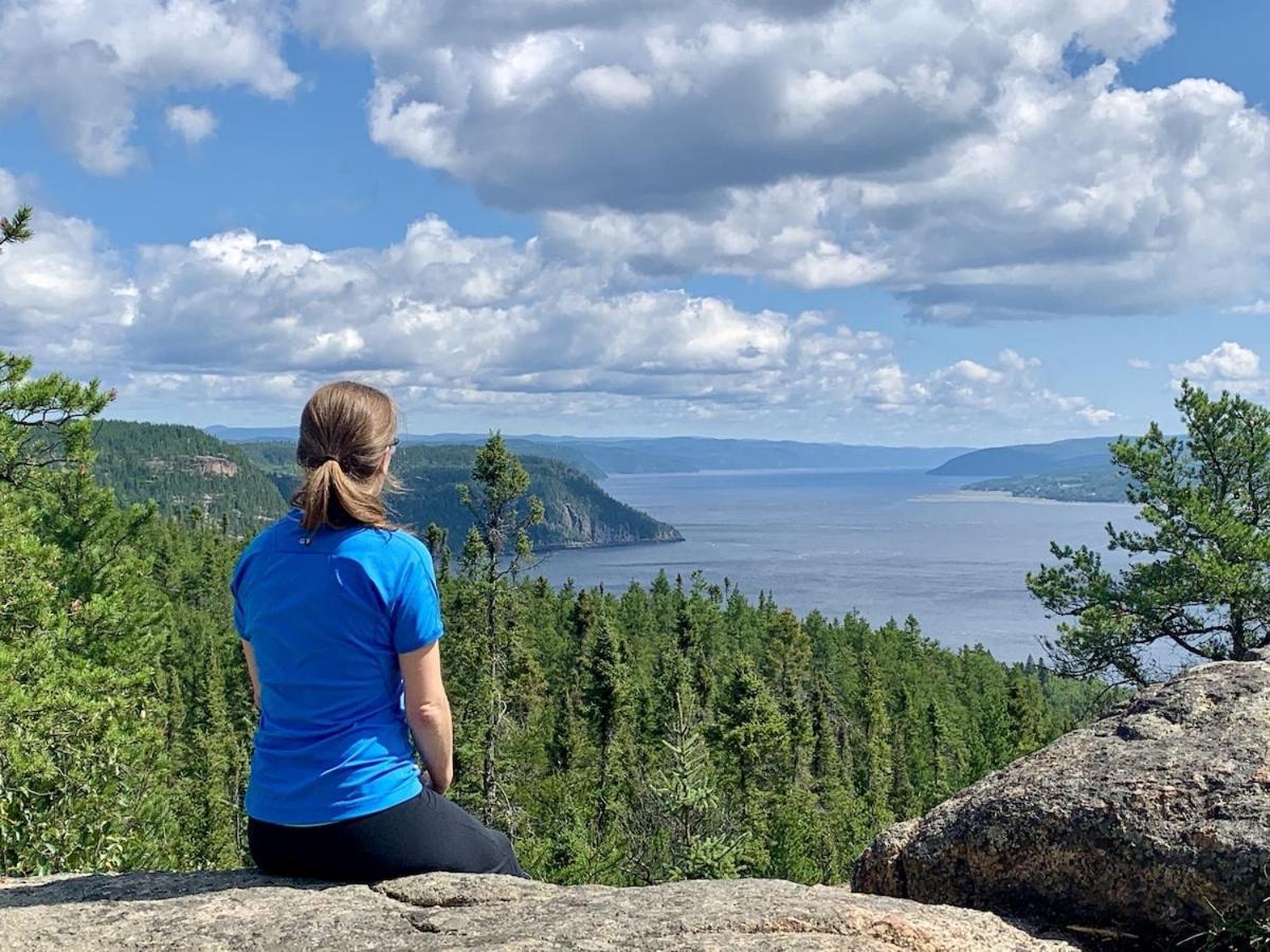 Motel De L'Anse A L'Eau Tadoussac Eksteriør billede