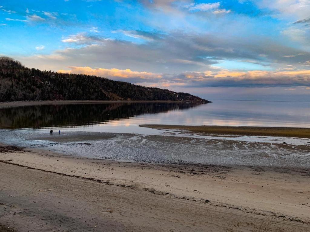 Motel De L'Anse A L'Eau Tadoussac Eksteriør billede